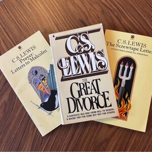 3 C.S. LEWIS Works Malcolm/Screwtape/Great Divorce